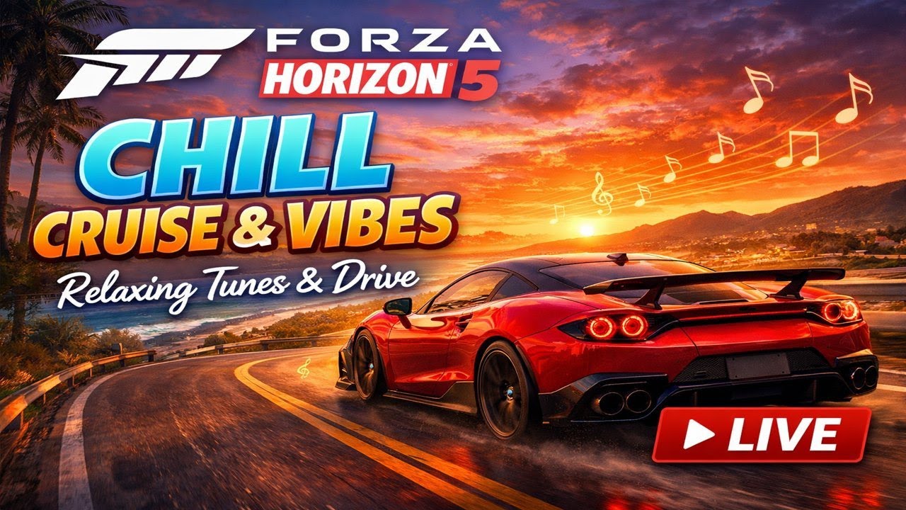 Late Night Chill Drive 🚗 | Forza Horizon 5 | Music & Vibes | Relaxing Cruisew