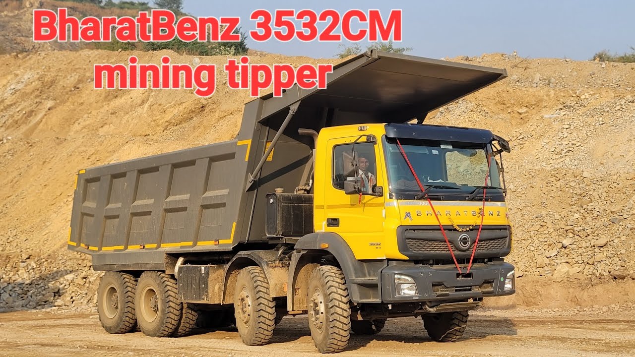 BharatBenz 3532CM mining Tipper review 👌🔥