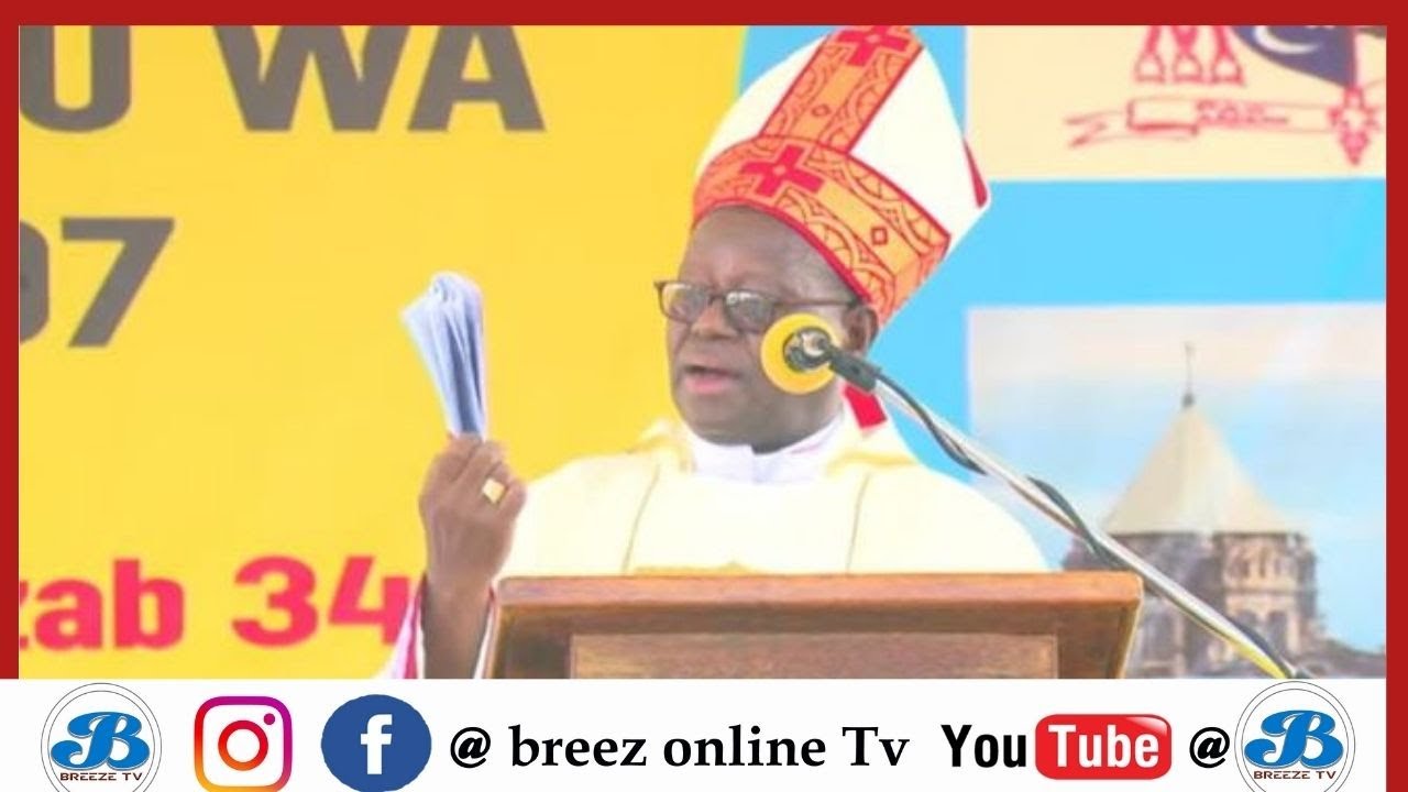 Alichokisema Askofu Rogath Kimaryo Kwenye Jubilei ya Askofu Shao wa Zanziba/Atoa Siri kwa Waumini