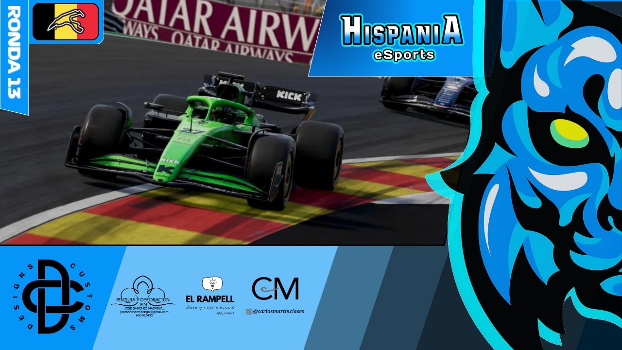 13° - Belgica - XIV Edición - Hispania eSport (F1 2025)