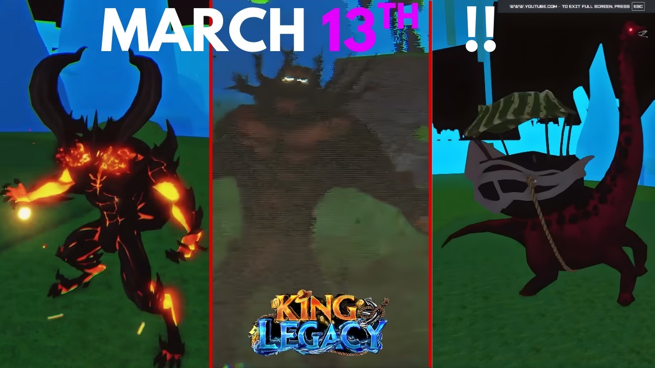 New King Legacy Update breakdown