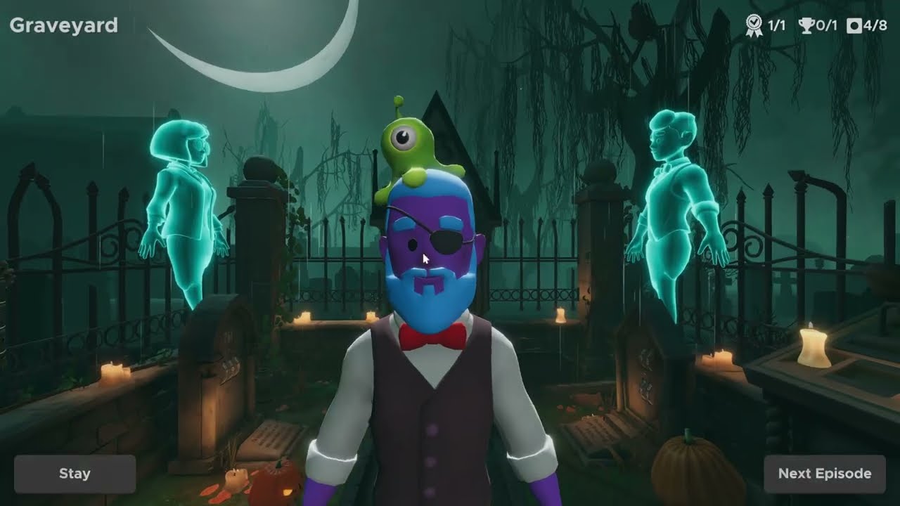 👻Graveyard 100% Walkthrough | Escape Simulator😈