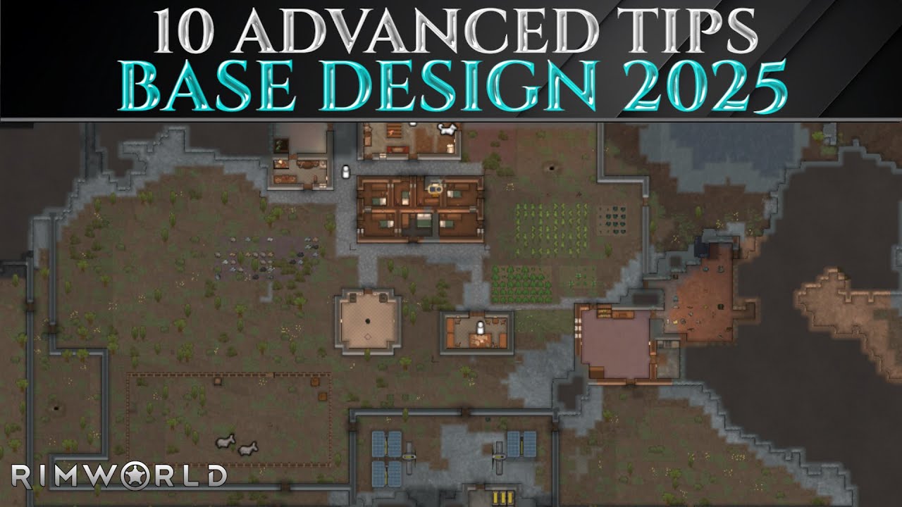10 Advanced TIPS For Easy BASE DESIGN 2025 - Rimworld 1.5 Guide