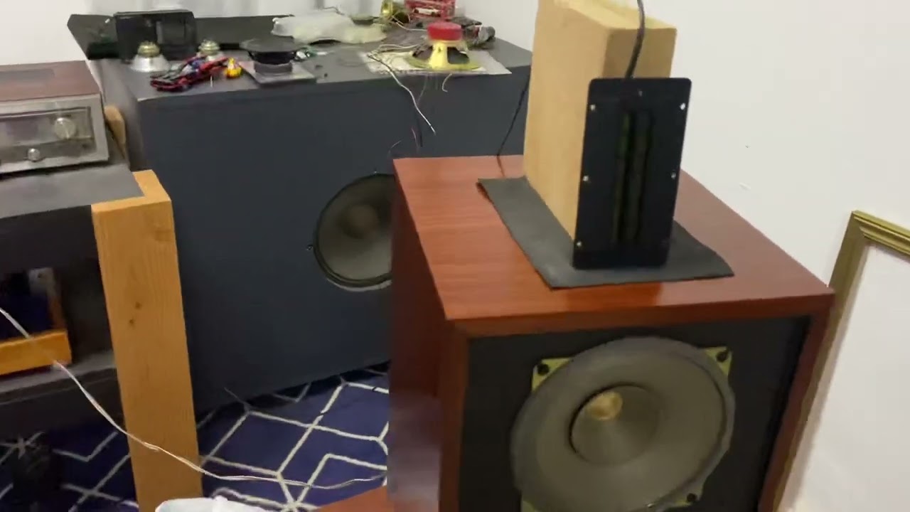 Último de la noche😬….mismo sistema con tw cinta Dayton PT2C-8.