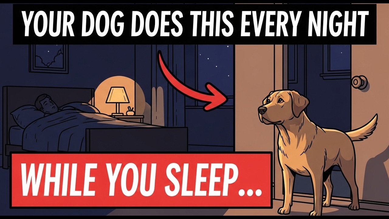 Your Dog Does This Every Night While You Sleep...