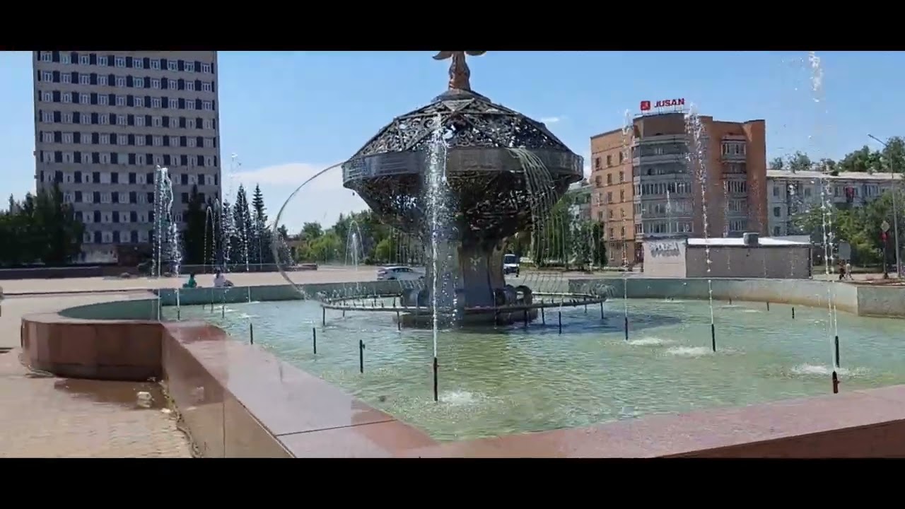 Степногорск. Прогулка по городу. Июнь. Лето. День защиты детей #степногорск #лето #прогулка