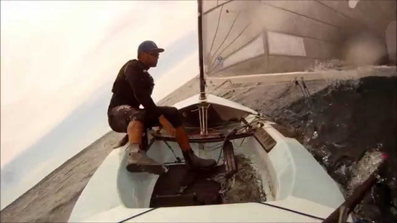 Greg Douglas does a 360 turn the hard way