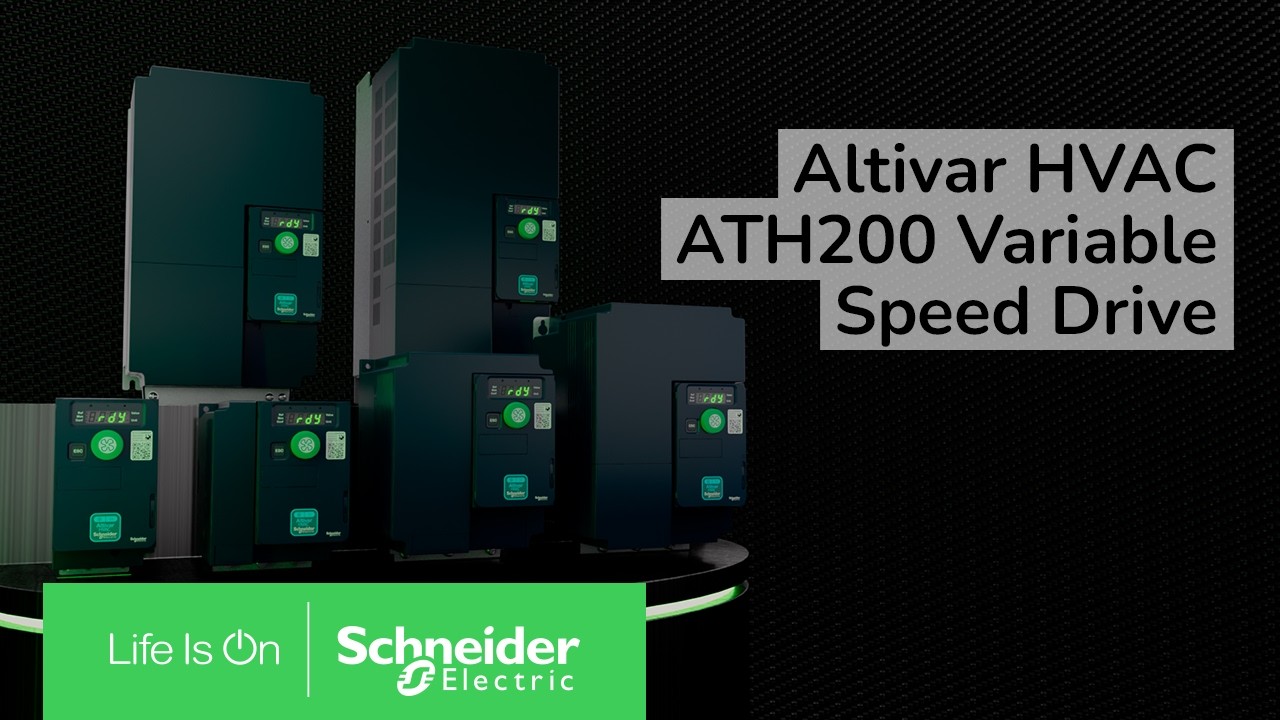 Altivar HVAC ATH200: Регулировочные приводы для компактных систем отопления, вентиляции и кондици...