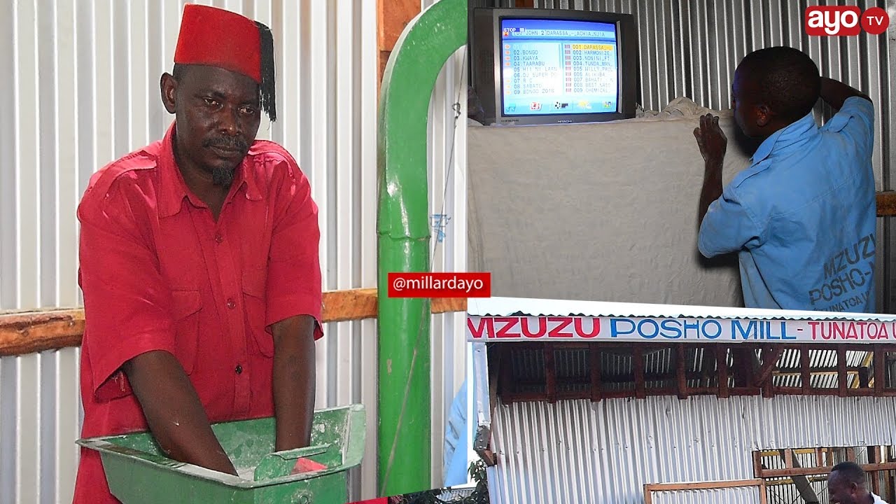 UBUNIFU: KUTANA NA MASHINE YA KUSAGA YENYE TELEVISION NDANI