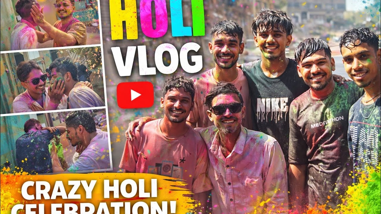 Holi celebration ❤️ #youtubeindia #viral #holispecial #trending #fyp 