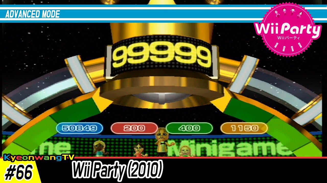 Wii Party Spinoff gameplay (Expert com) Player Hong Lian vs Eva vs Rachel vs Greg