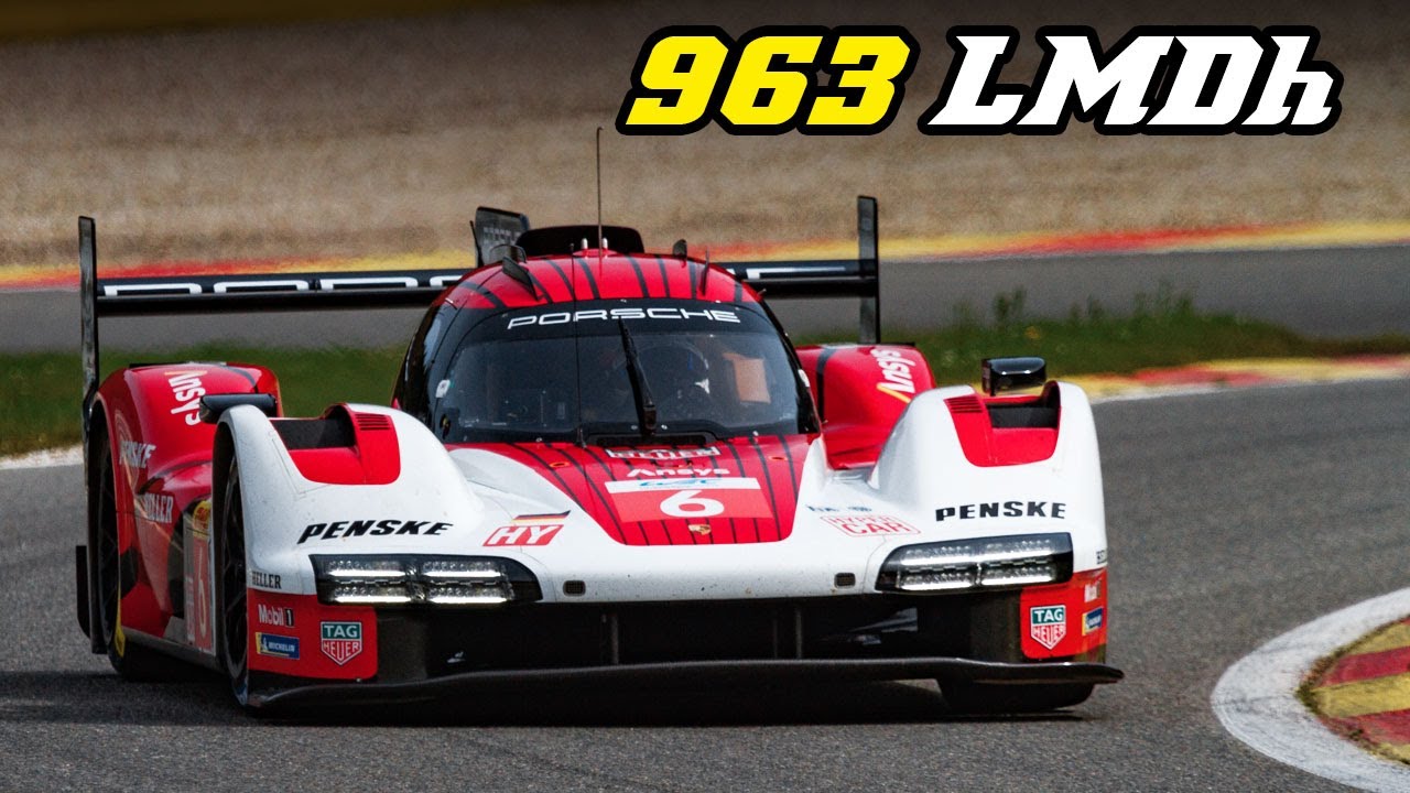 2024 PORSCHE 963 | V8 Twin Turbo sounds at Spa