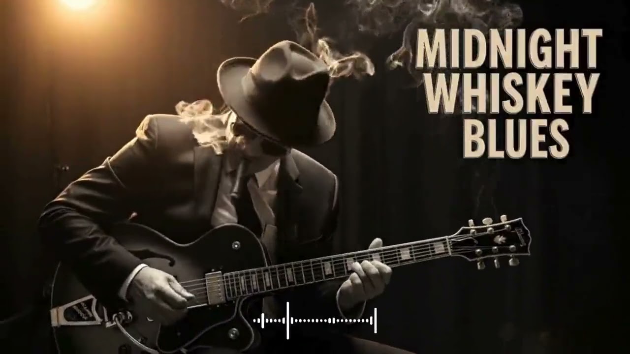 Smoky Bar Blues Guitar 🎸 Deep Southern Slow Blues After Dark