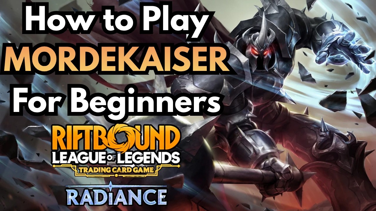 How To Play And Master MORDEKAISER│Beginner's Guide & Gameplay│Riftbound Radiance
