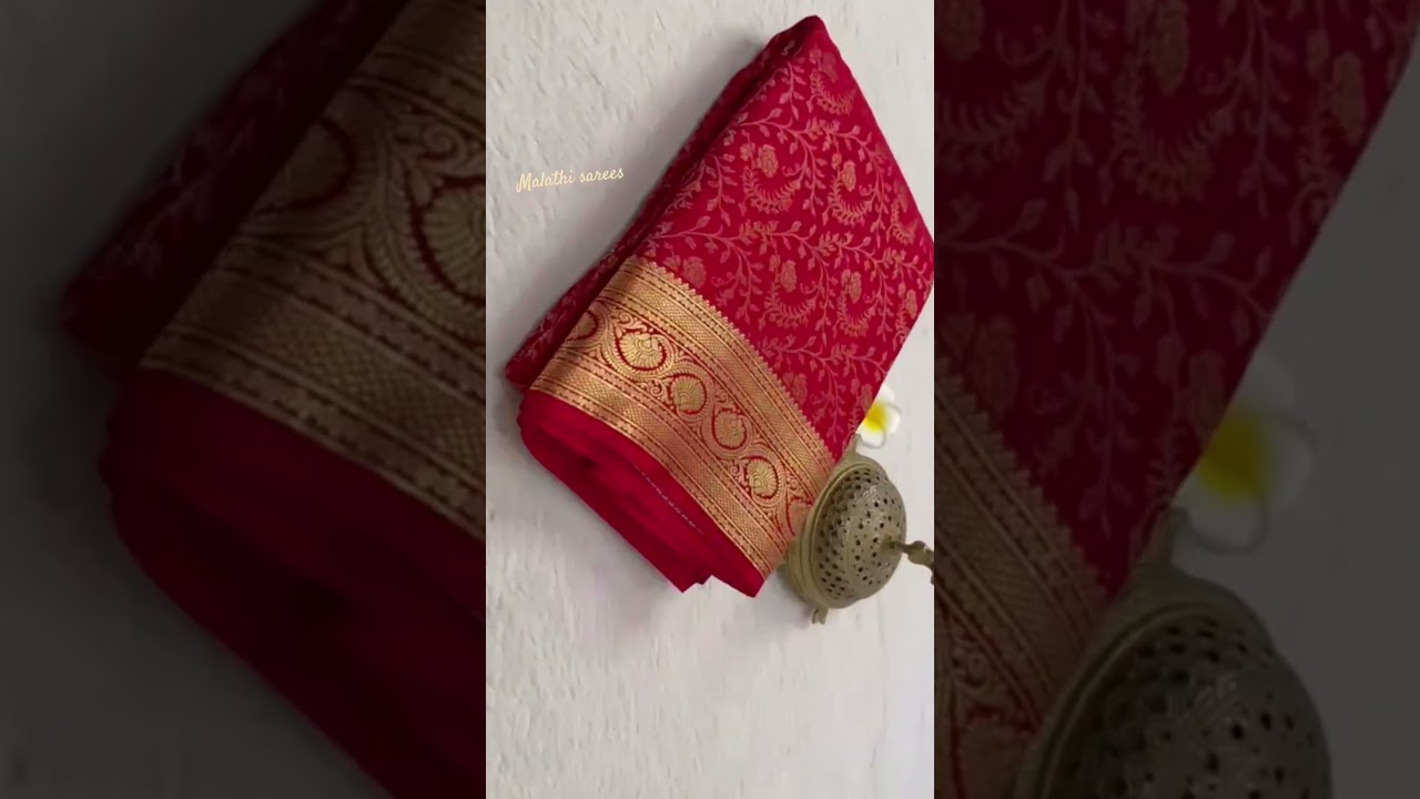 💕 Pure Brocade Mysore Silk sarees 💕120gsm thickness  rich pallu Price : 11800/-Silk mark certified🥰