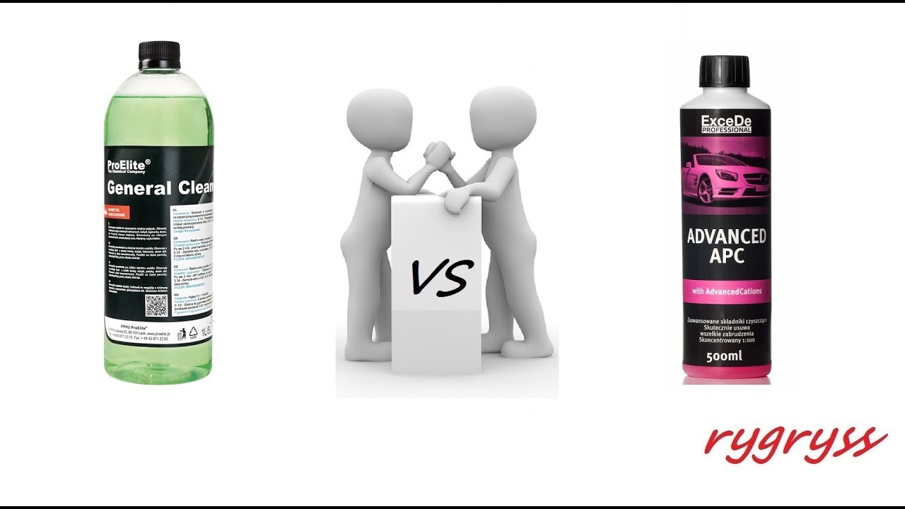 ProElite General Cleaner   vs    ExceDe APC
