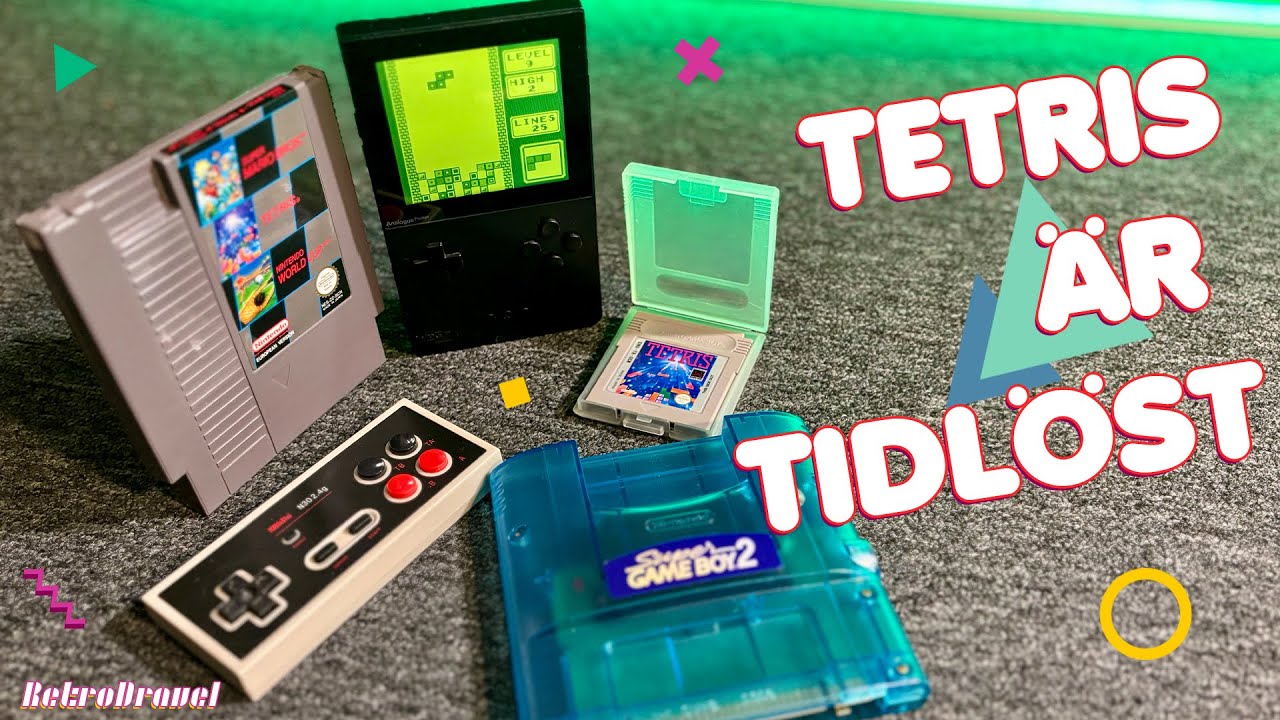 TETRIS ÄR TIDLÖST | #retrodravel