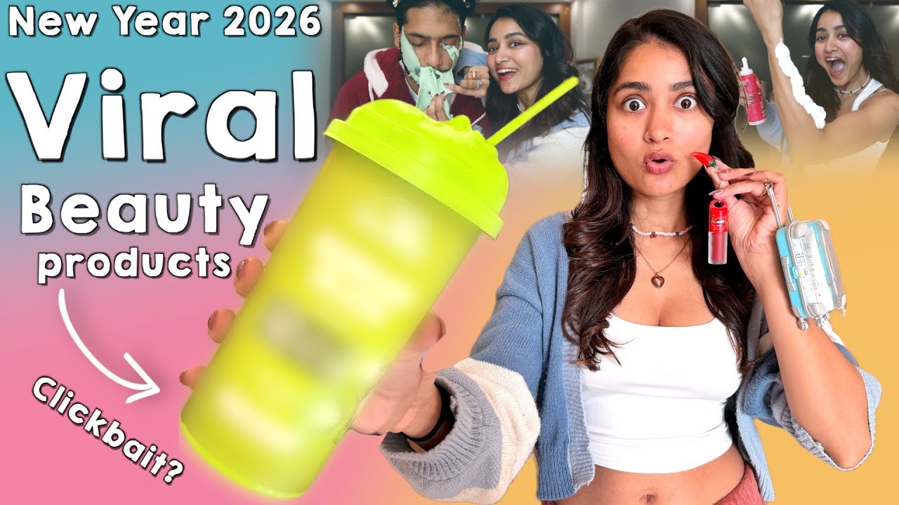 Trying Viral Clickbait Beauty Products I Found on Internet 😍 | Do They Work? 😱