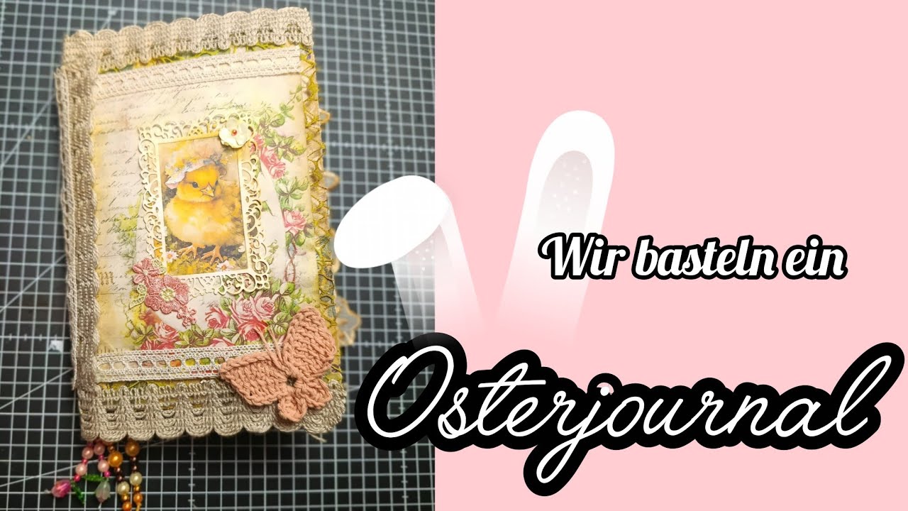 Kreativfalter Unboxing* Junk Journal Haul und Entstehung eines Journals🩷🐰🩷