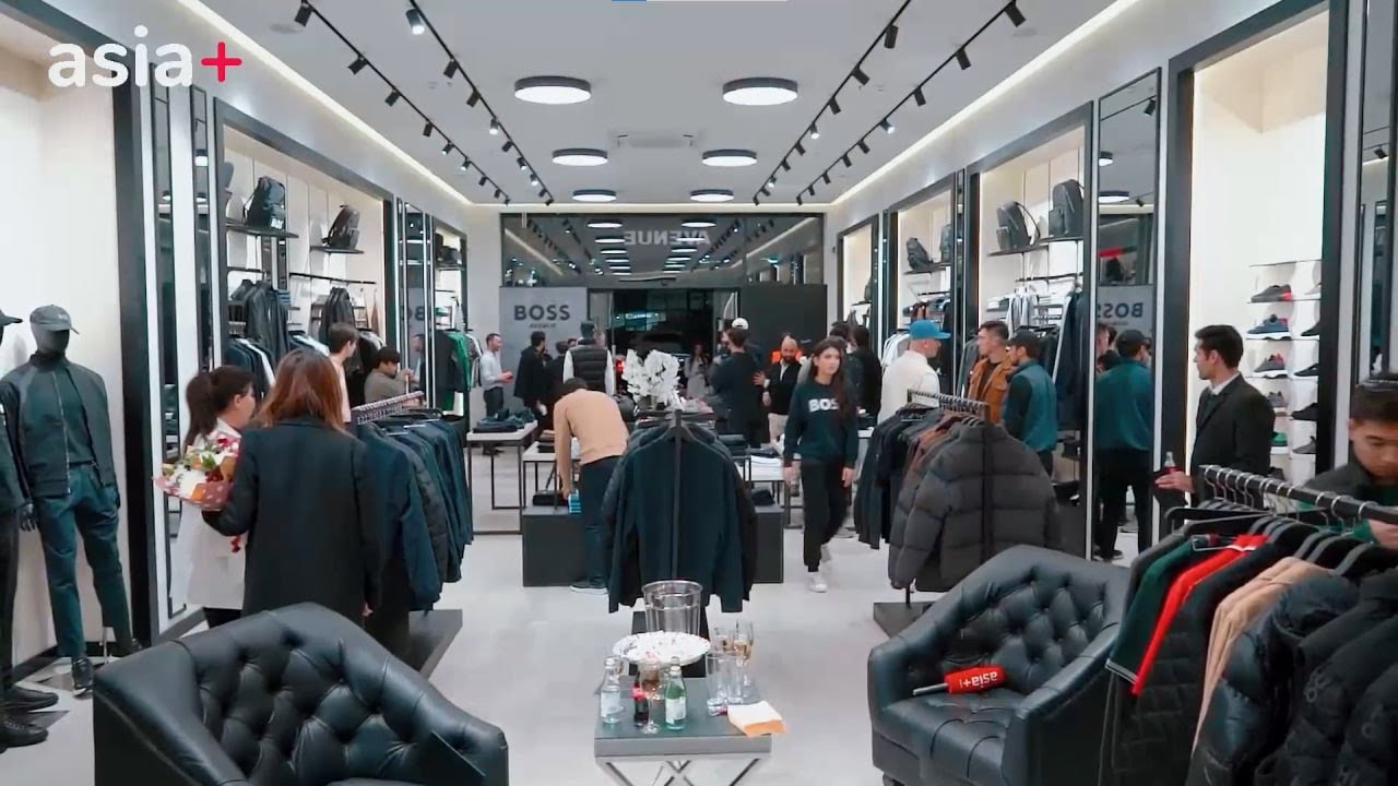 В Душанбе открыли бутик Avenue с продукцией HUGO и BOSS
