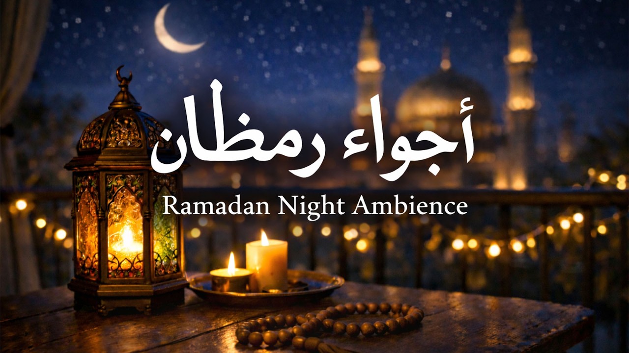 Ramadan Night Ambience 🌙 Peaceful Islamic Instrumental Music  Calm Turkish & Arabic Background