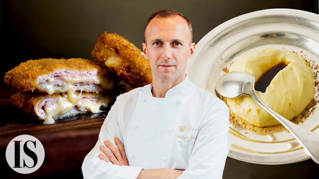 Cordon Bleu e Purée in un ristorante 2 stelle Michelin francese con Giuliano Sperandio