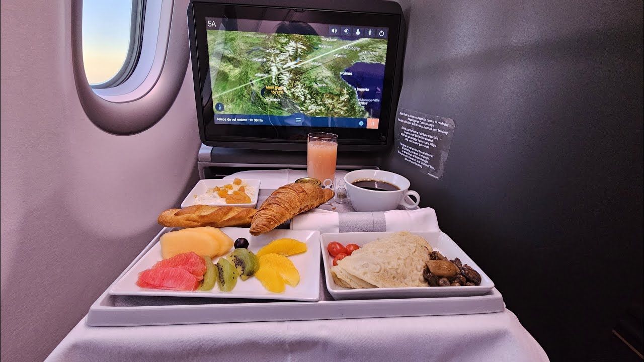 CORSAIR A330-NEO BUSINESS CLASS FROM MAURITIUS (MRU) TO PARIS (ORY)