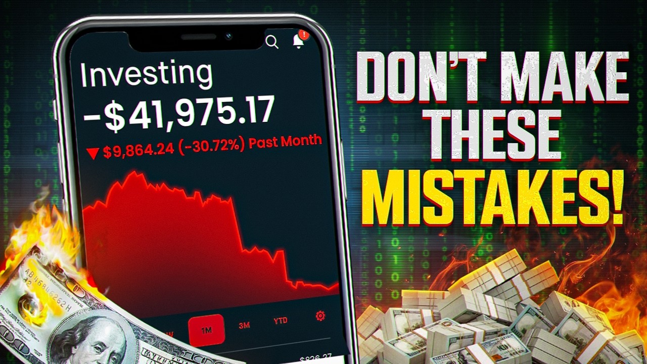 Top 10 Beginner Investing Mistakes (DON'T DO THIS)