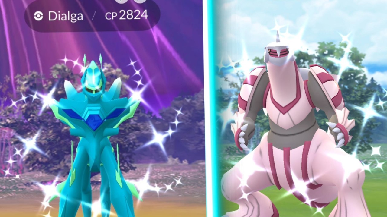 SHINY DIALGA & PALKIA RAIDS BACK IN POKEMON GO! Special Backgrounds / Inviting Everyone! #pokemongo