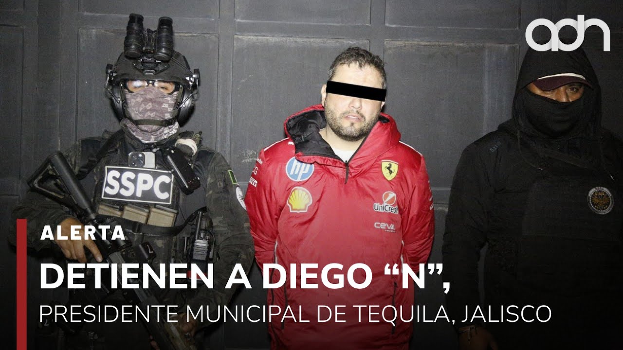 Detienen a Diego 