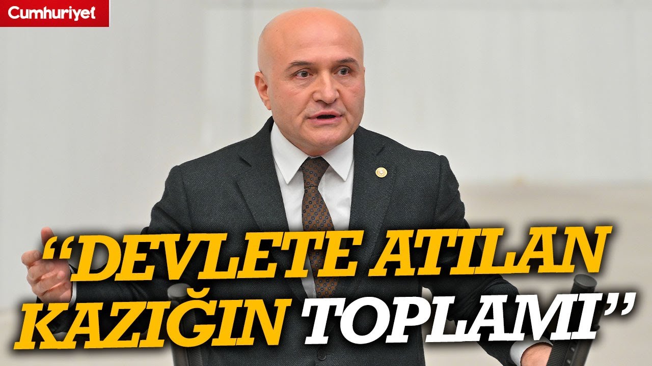 İYİ Partili Erhan Usta Meclis'te a&ccedil;ıkladı: Devlete atılan kazığın toplamı...