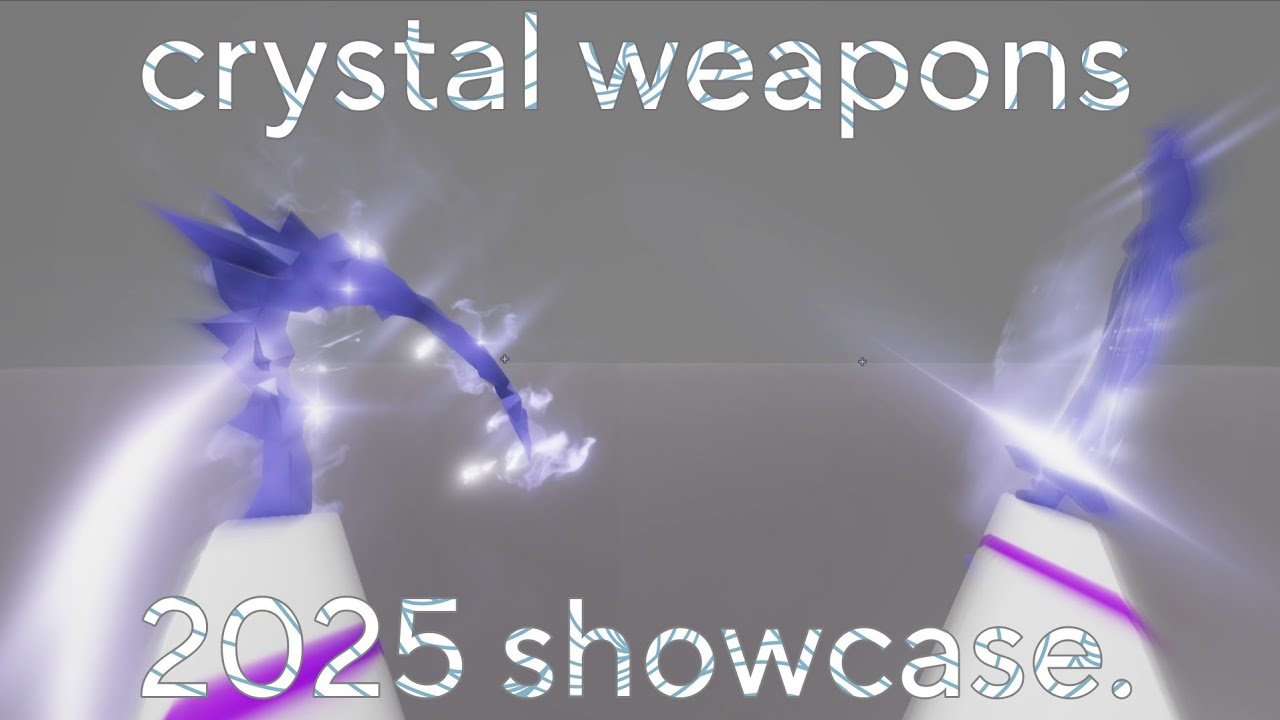 [Roblox Rivals] 2025 Crystal Weapons Showcase