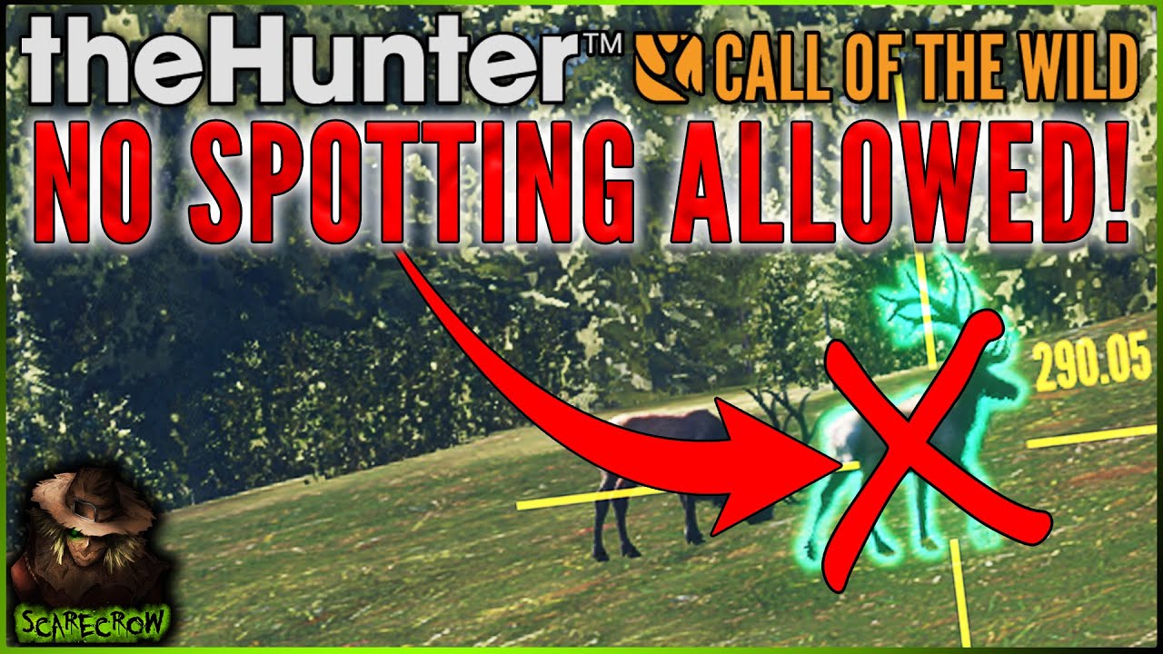 **NO SPOTTING** Call Of The Wild But I Cant Spot ANYTHING The Whole Video!