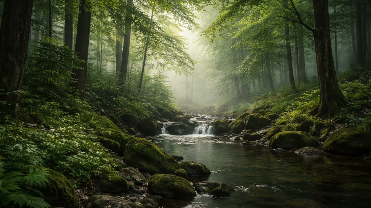 Peaceful Forest Piano 🎹 Calm Nature Music