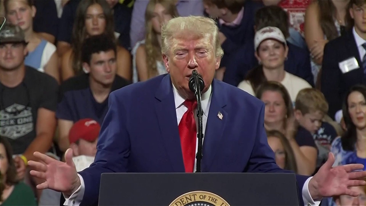 Полная запись митинга Трампа в Джорджии с участием кандидатов от Республиканской партии и продвиж...