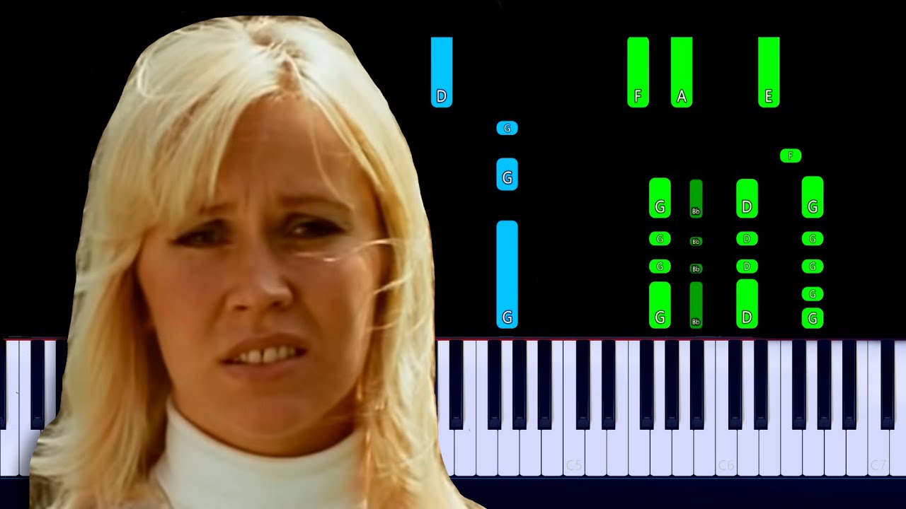 ABBA - SOS Piano Tutorial