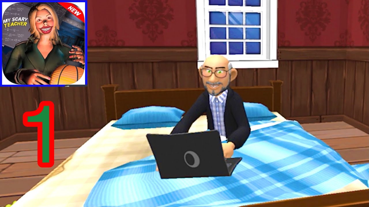 Scary Spooky Evil Teacher 3D gameplay walkthrough part-1 (iOS/Android)