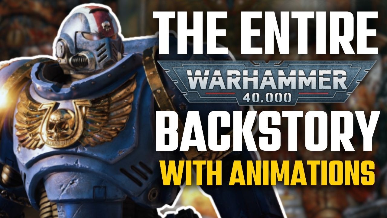 ИСТОРИЯ И ЛОР WARHAMMER 40K С АНИМАЦИЯМИ | Объяснение каждой фракции | Полная хронология