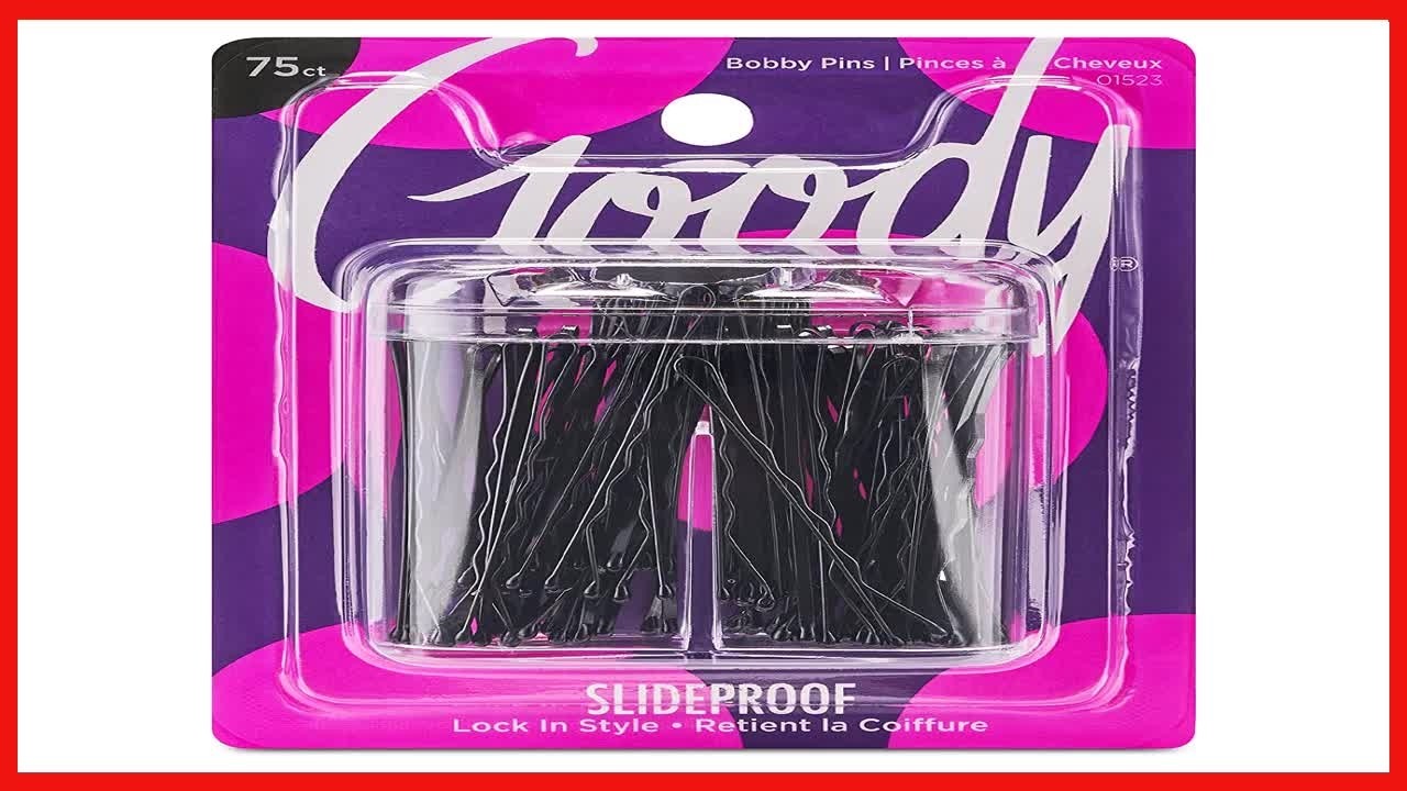 Goody Bobby Pins Review: The Secret to Effortless, Secure Hair Styling