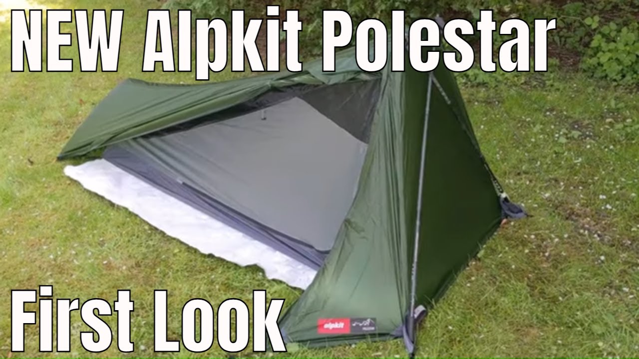 #218 NEW Alpkit POLESTAR Solo Lightweight Walking Pole Tent | First Impressions |