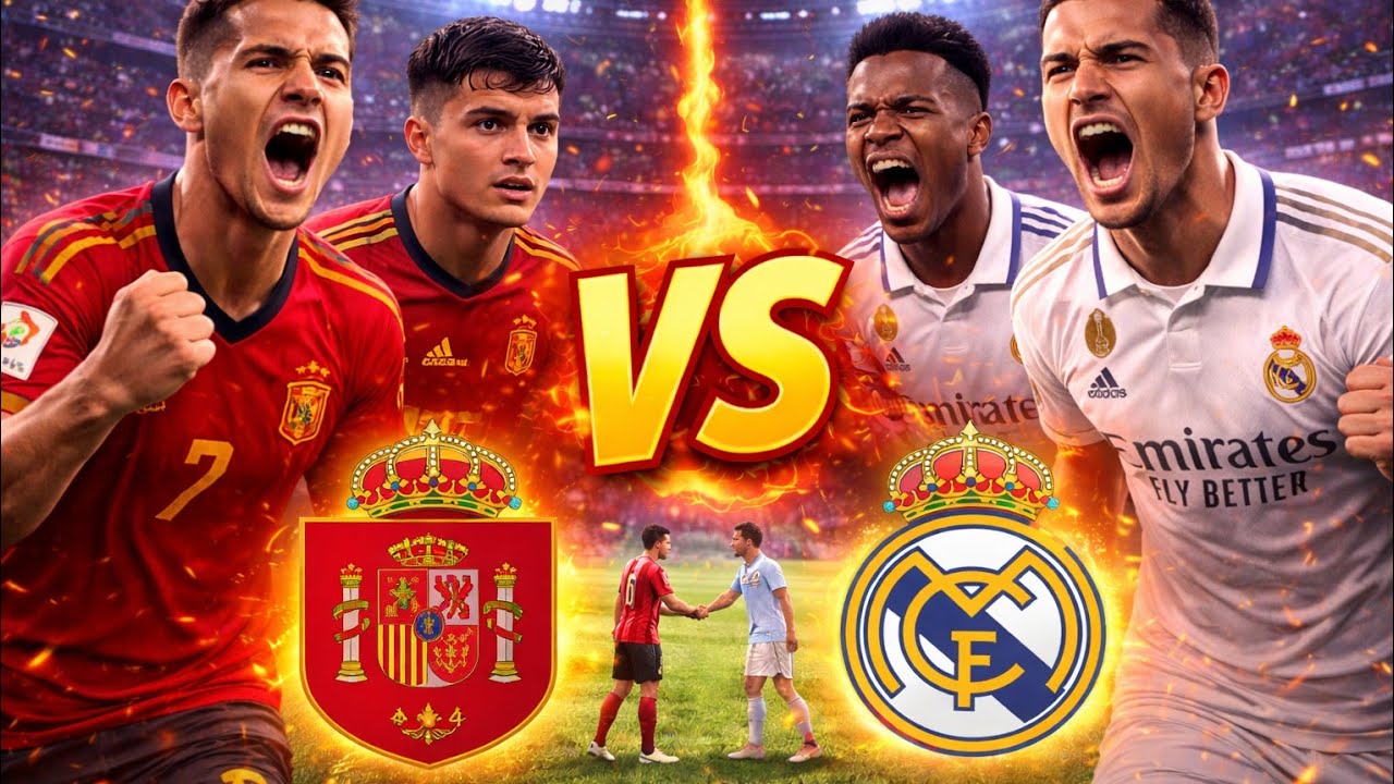 Spain vs Real Madrid 2v2 😤🔥 | FC24 w/ @jADELONERBOY