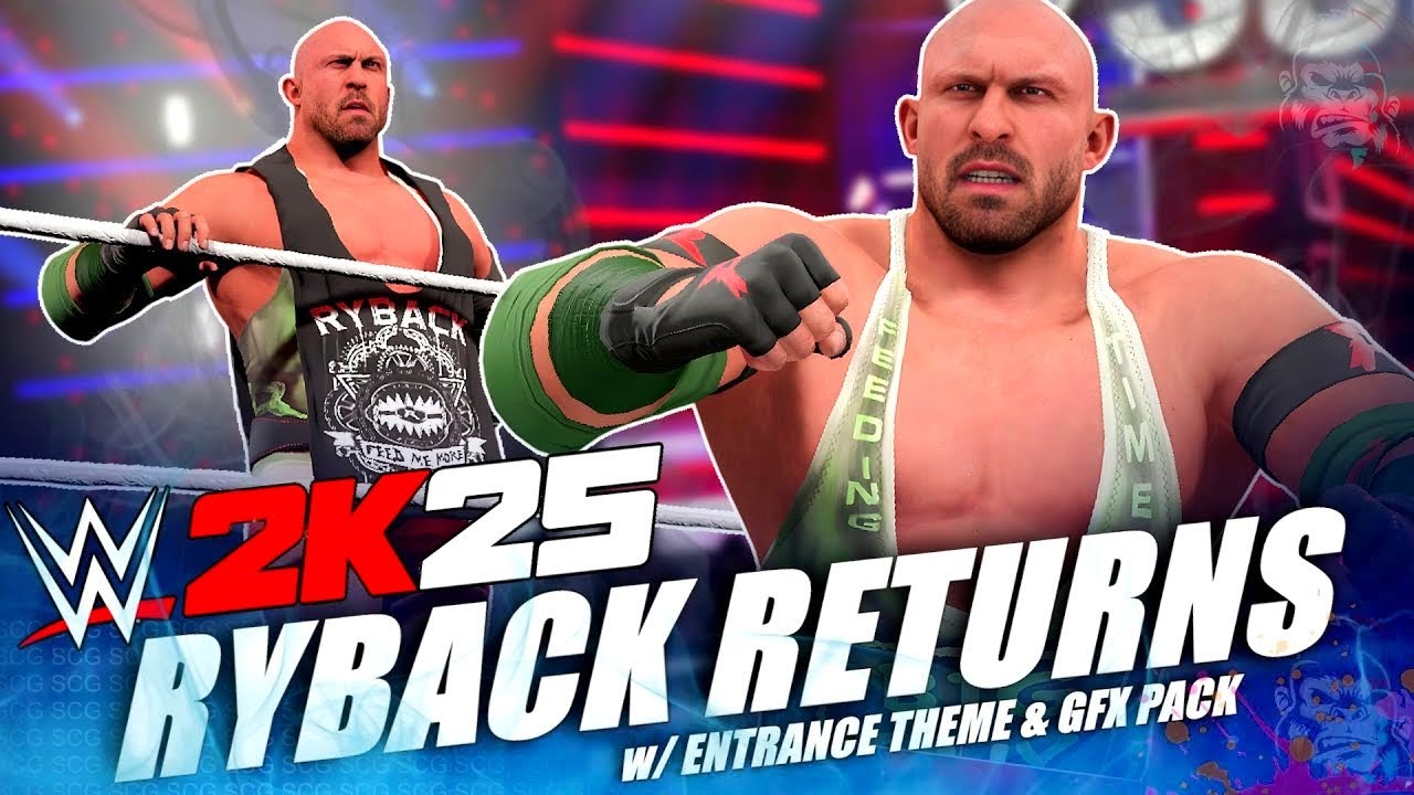 WWE 2K25 Ryback w/ Meat On The Table Entrance Theme | New WWE 2K25 Mods