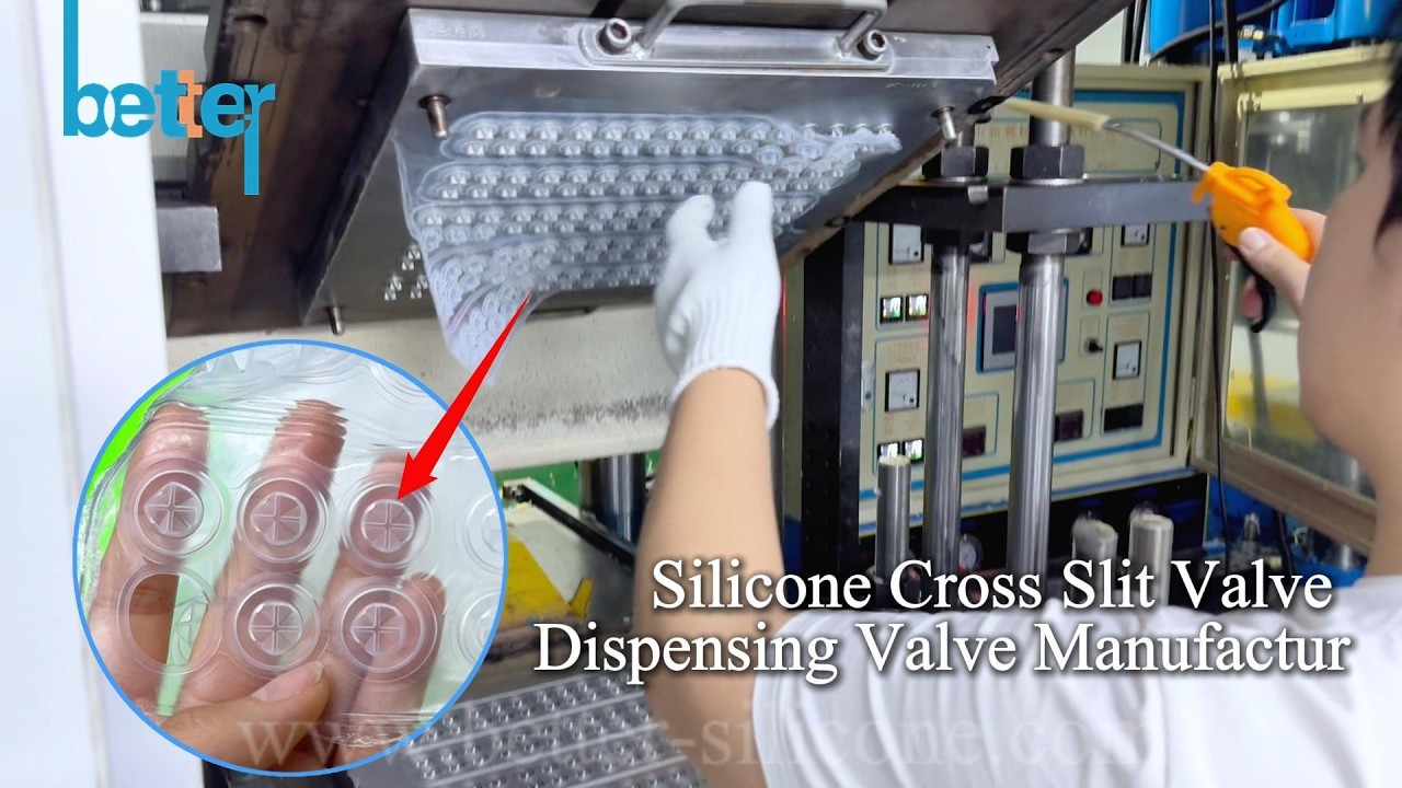 Silicone Cross Slit Valve Dispensing Valve Manufacture Process