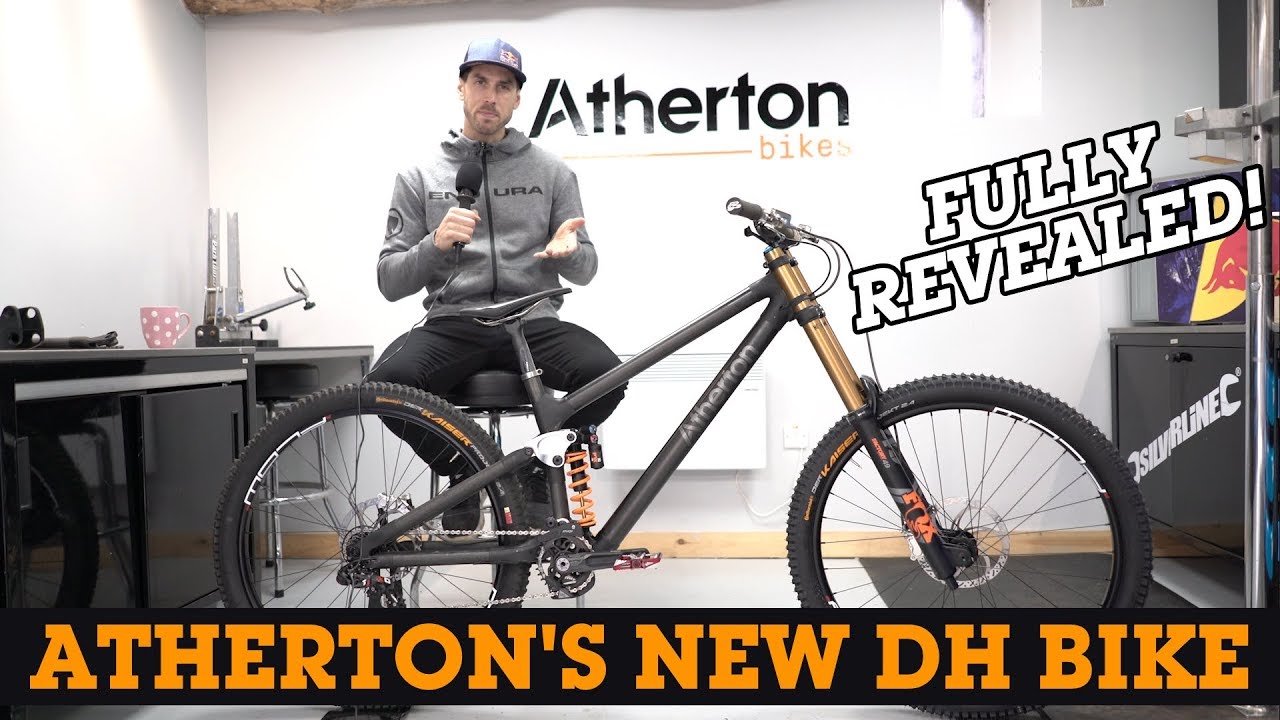FINALLY! Atherton's New Downhill Bike Fully Revealed