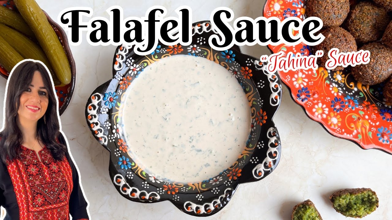 Tahini Sauce - The Best Sauce for Falafel