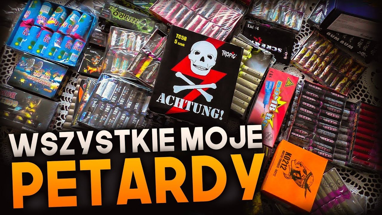 Cała skrzynia Petard czyli WSZYSTKIE MOJE PETARDY !