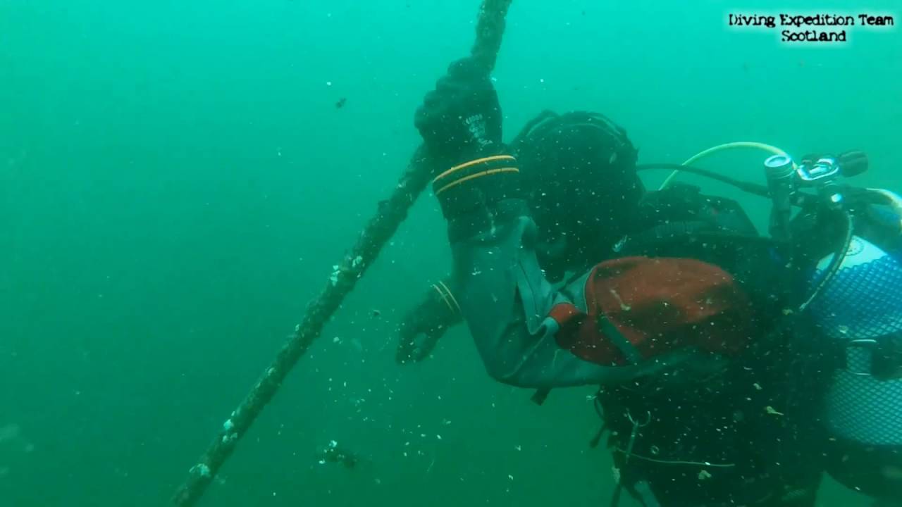 Dive Aberdeen Cove Bay Harbour Polish Diving Scotland