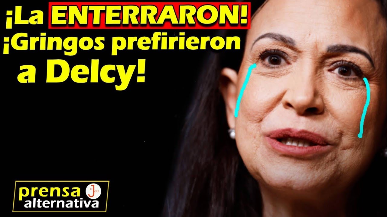 Peón de Trump lo confirma: EEUU descartó a María Corina!