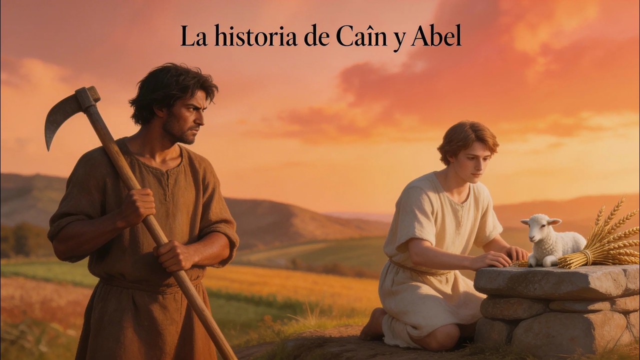 El primer asesinato de la historia: Caín y Abel (la tragedia que lo cambió todo) #videoviral #fe