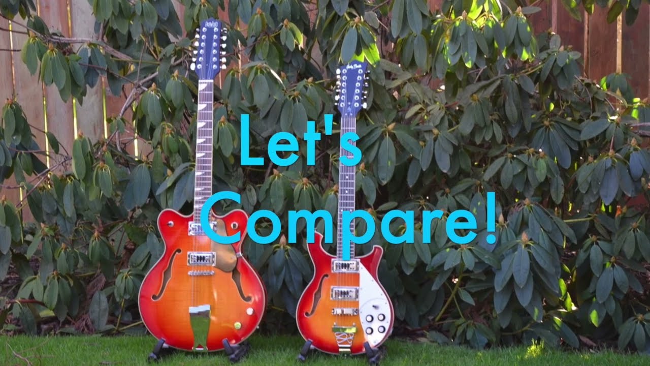 Head to head Sound comparison... the Eastwood Classic 12 vs Harley Benton RB-612CS Classic Series